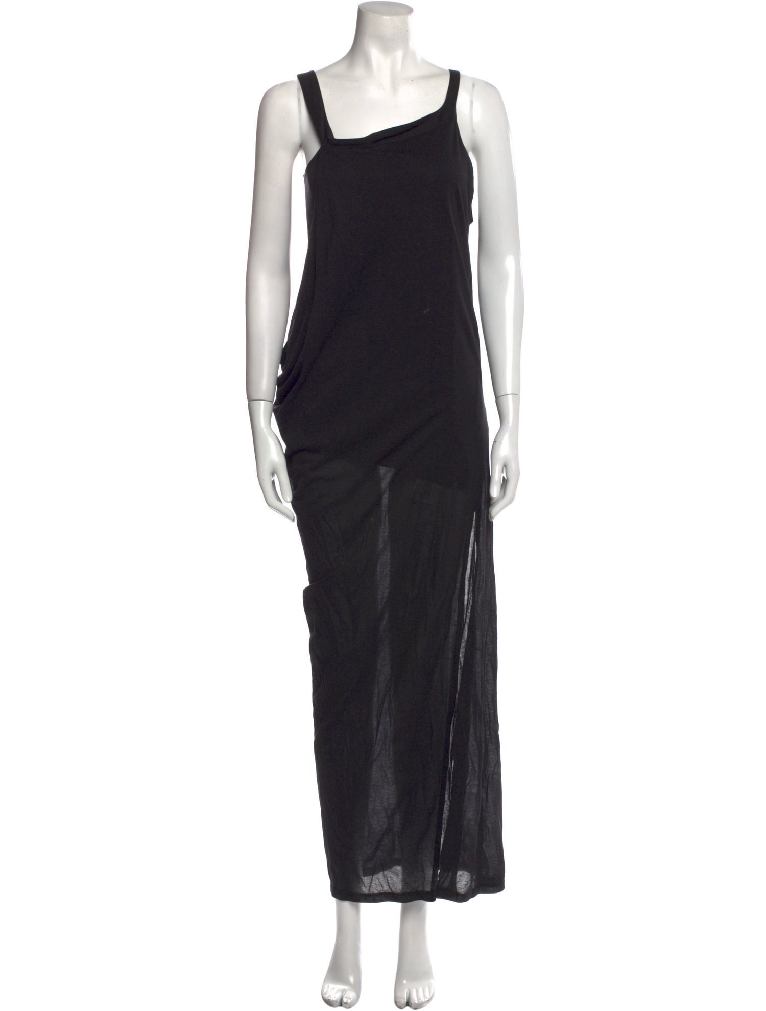 J.W. Anderson Square Neckline Long Dress