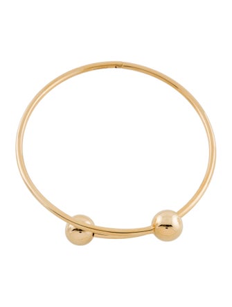 J.W. Anderson Double-Sphere Choker Necklace