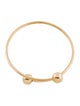 J.W. Anderson Double-Sphere Choker Necklace