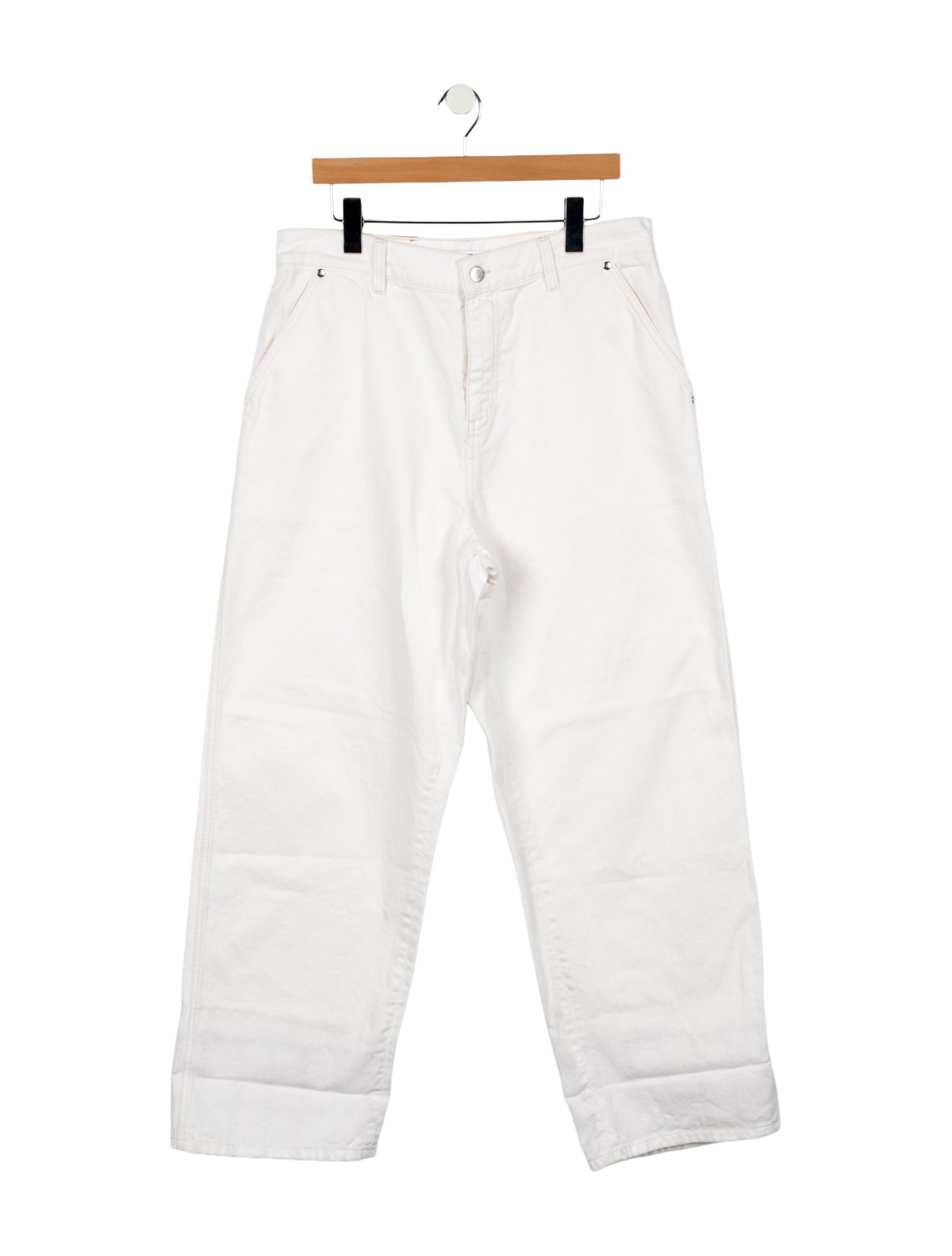 J.W. Anderson High-Rise Wide Leg Jeans