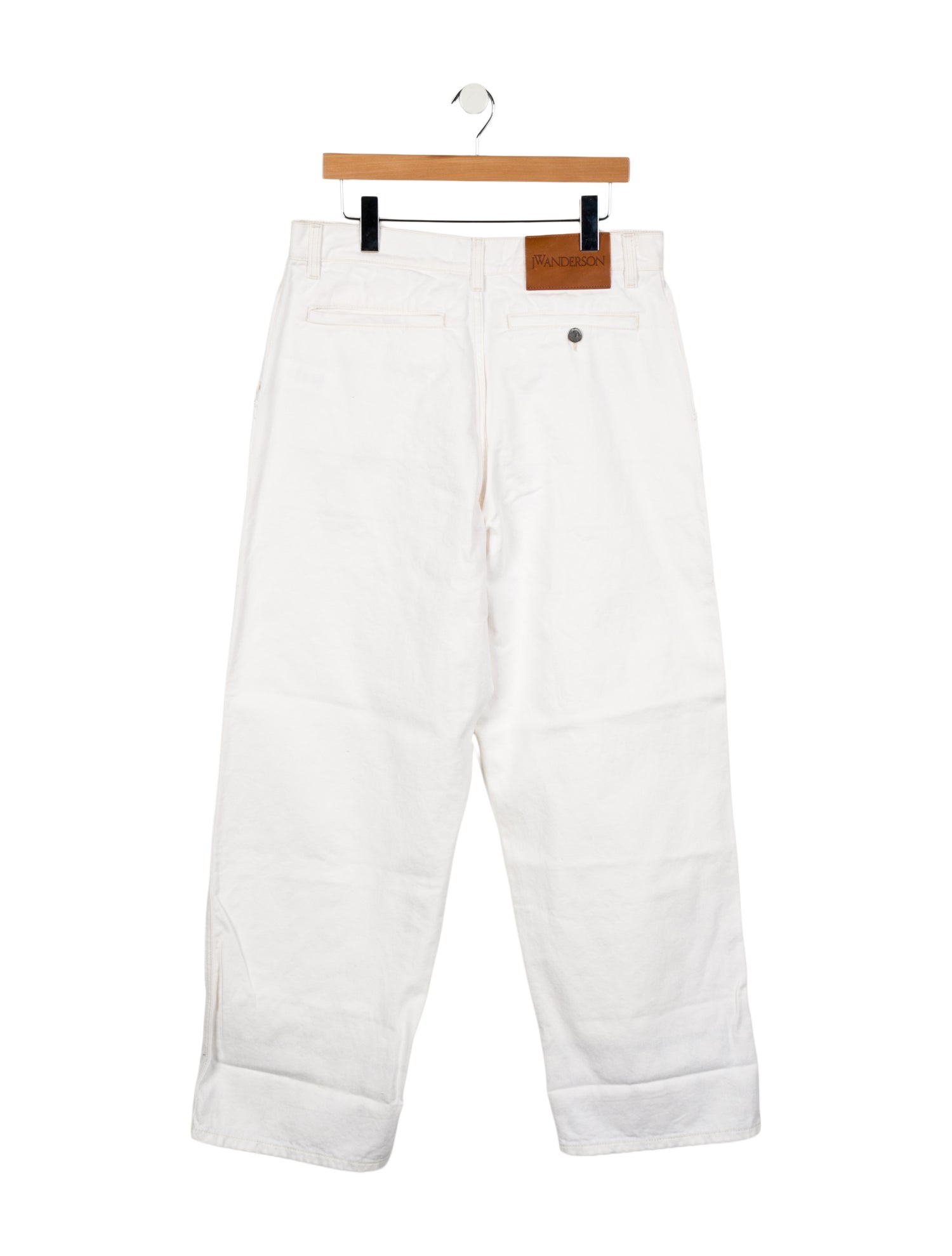 J.W. Anderson High-Rise Wide Leg Jeans