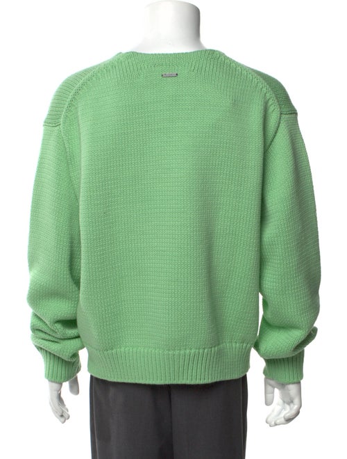 J.W. Anderson Graphic Print V-Neck Pullover