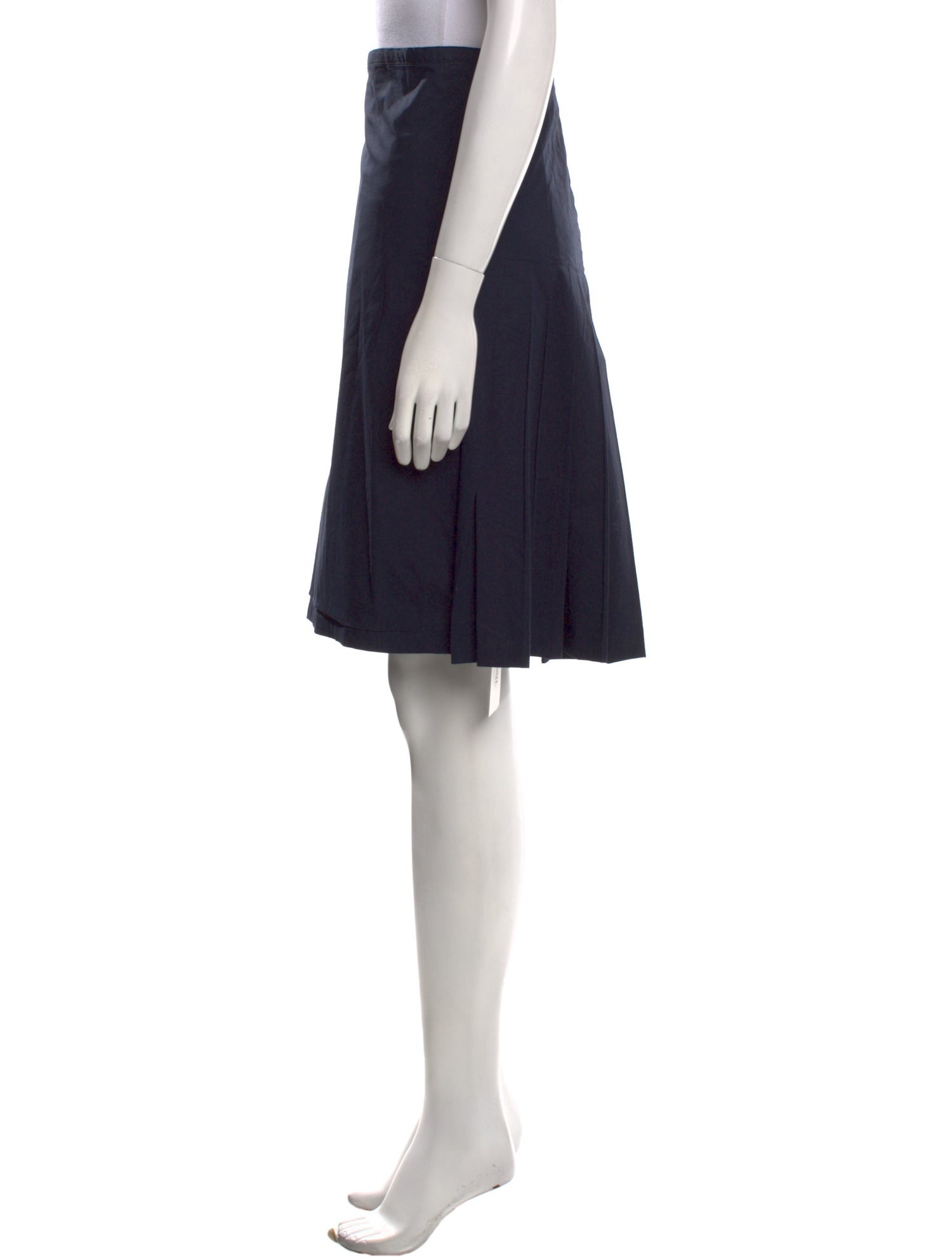 J.W. Anderson Pleated Accents Knee-Length Skirt