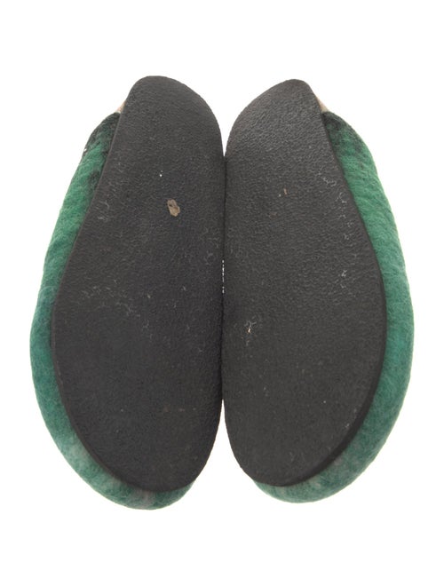 J.W. Anderson Wool Leather Trim Embellishment Mules