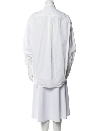 J.W. Anderson Plaid Print Long Sleeve Tunic