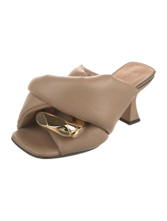 J.W. Anderson Leather Slides