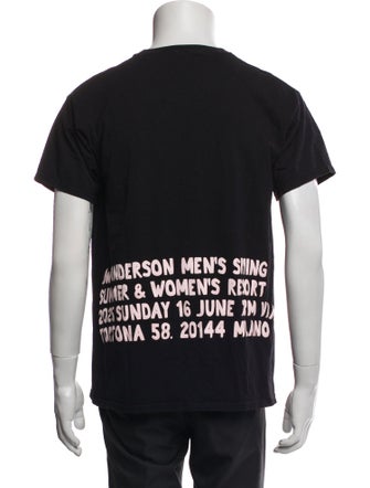 J.W. Anderson Graphic Print Short Sleeve Shirt