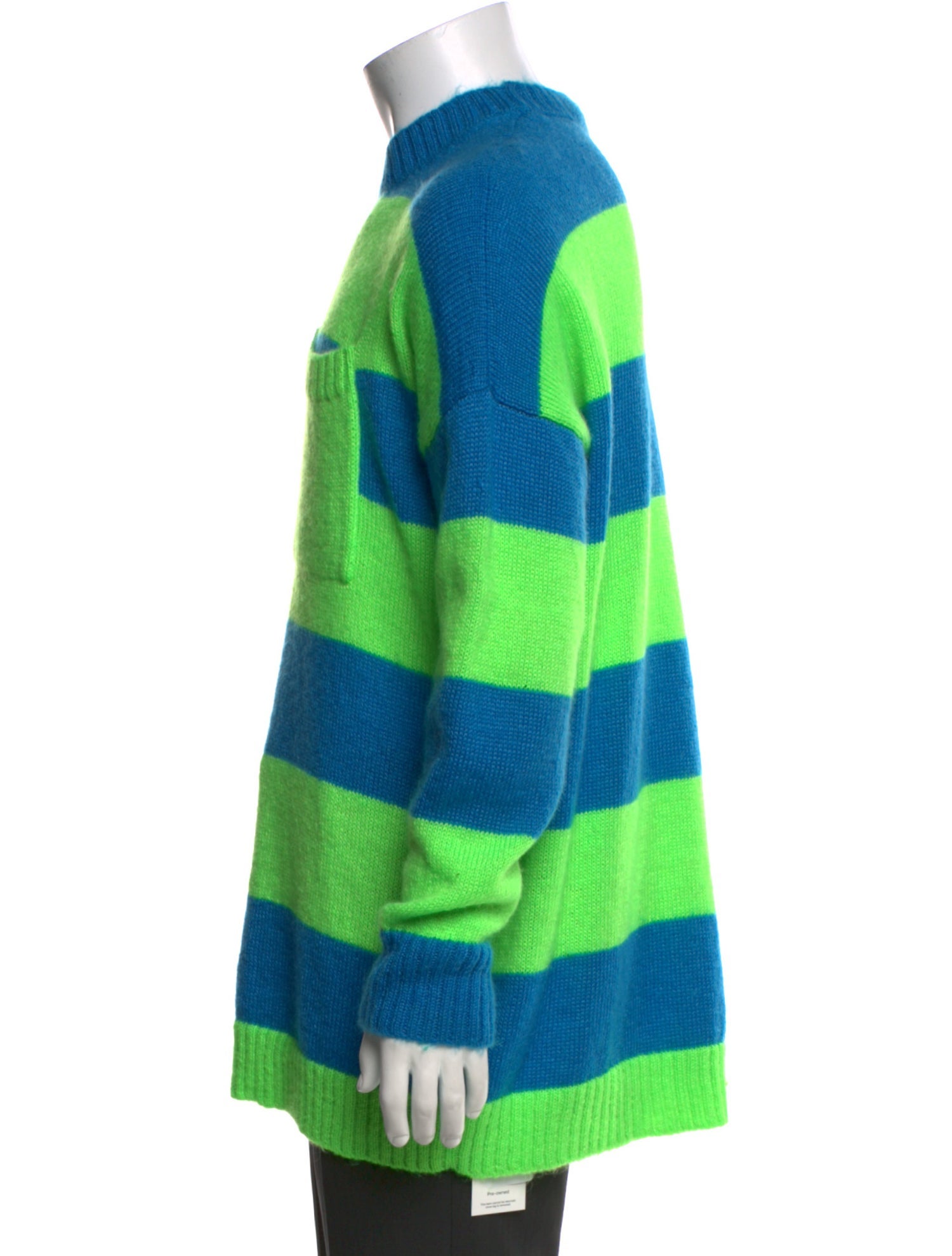 J.W. Anderson Striped Crew Neck Pullover