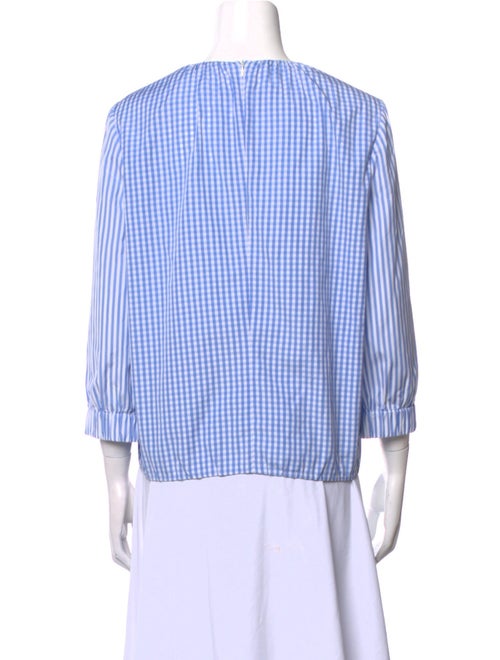 J.W. Anderson Striped Crew Neck Blouse
