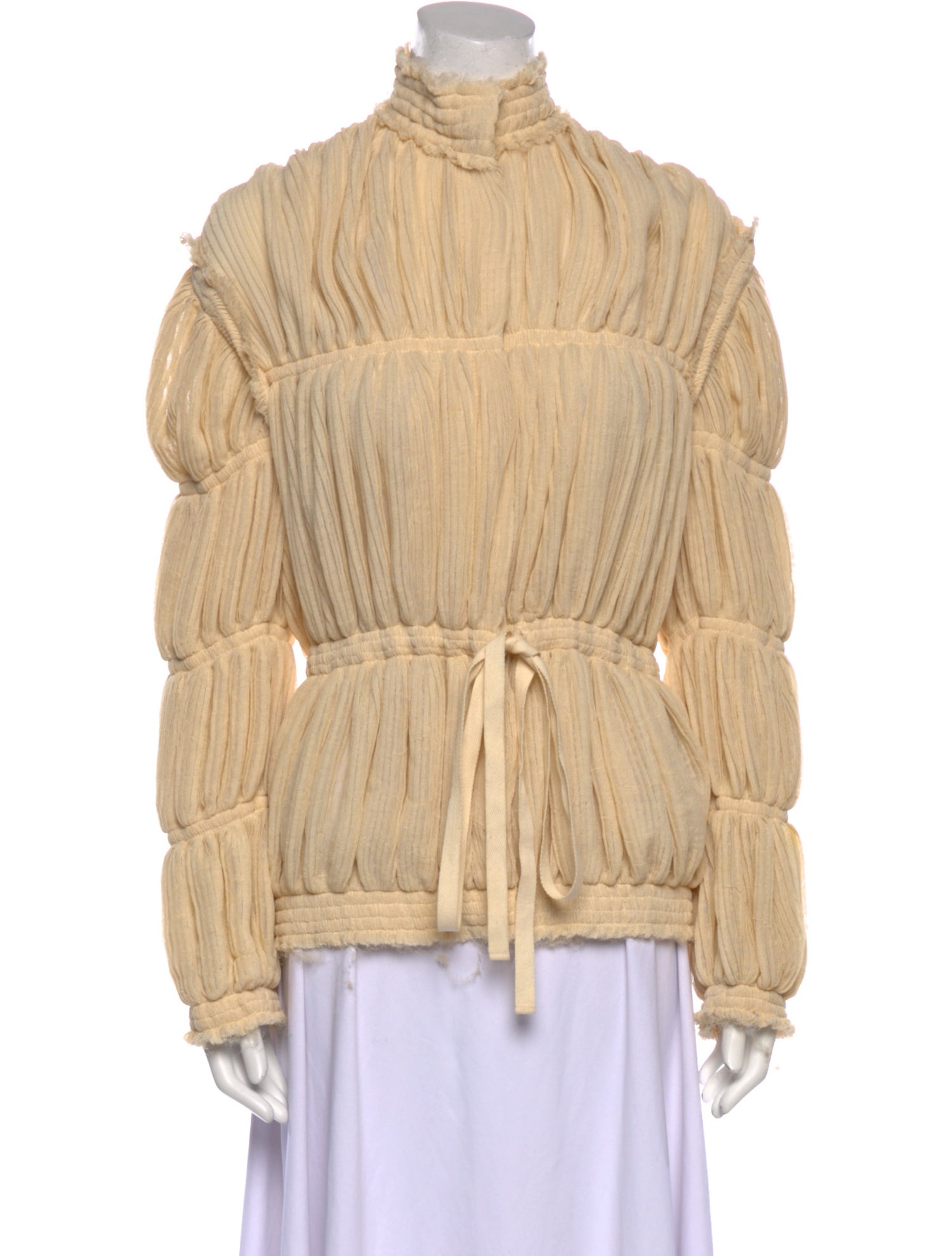 J.W. Anderson Mock Neck Long Sleeve Blouse