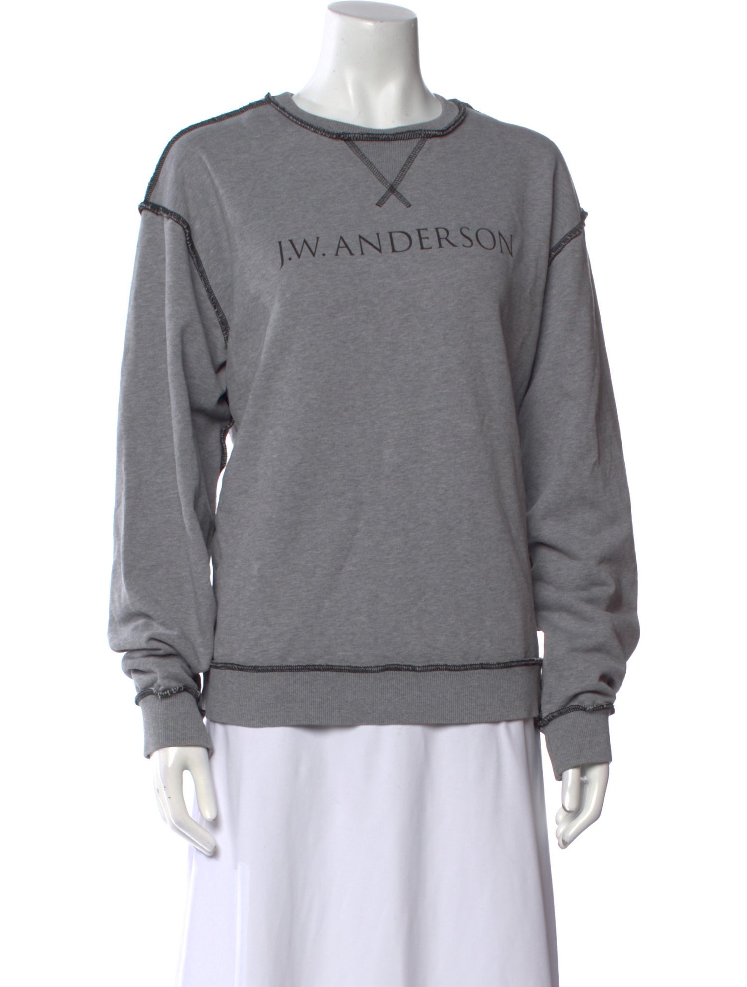 J.W. Anderson Graphic Print Crew Neck Sweatshirt