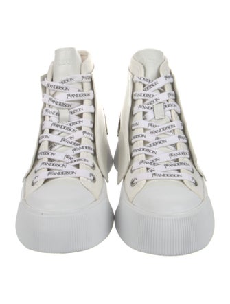J.W. Anderson Leather Sneakers