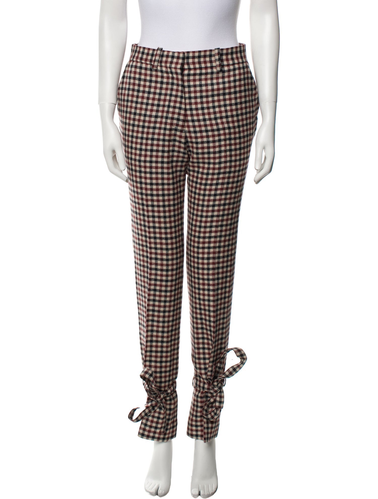 J.W. Anderson Wool Straight Leg Pants