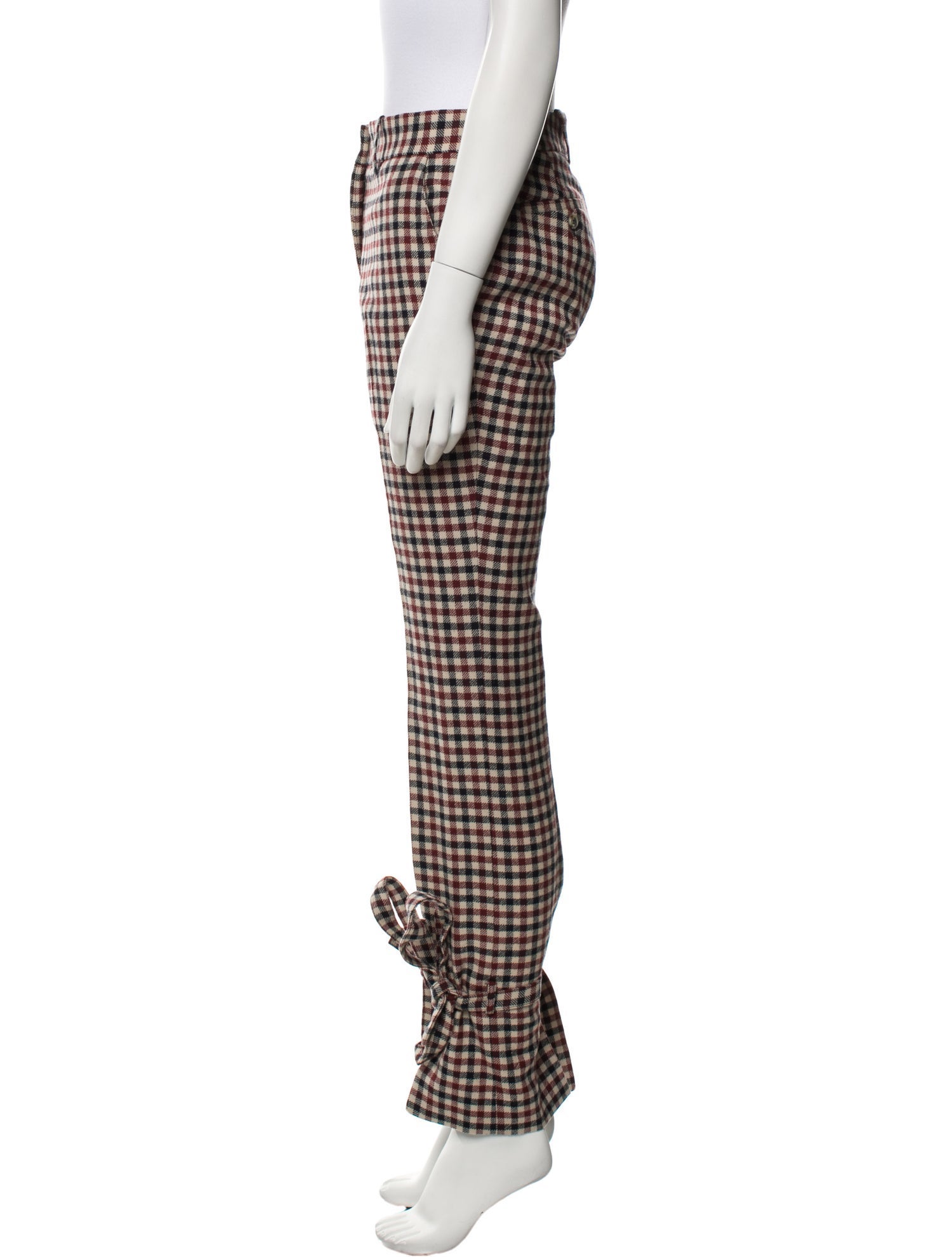 J.W. Anderson Wool Straight Leg Pants