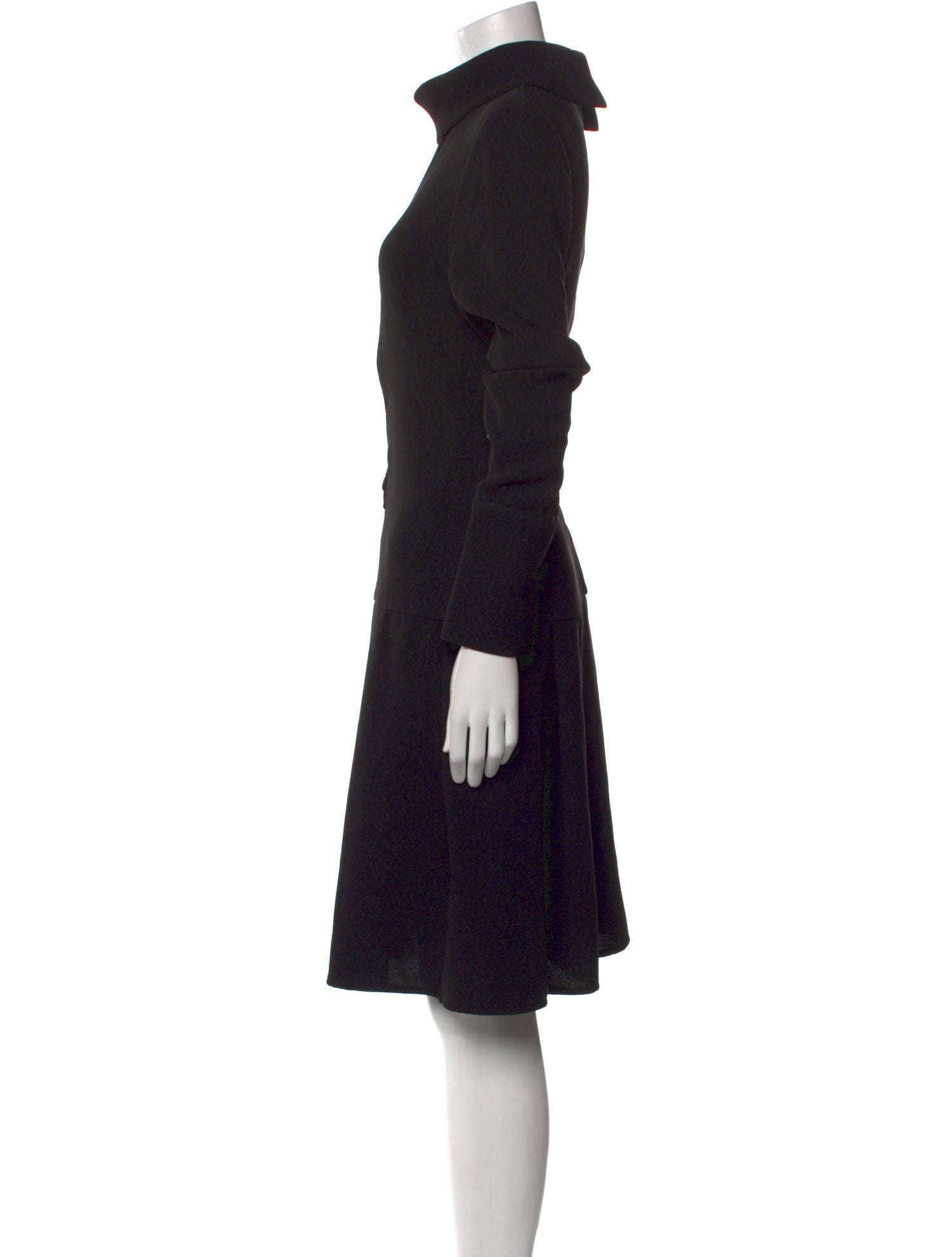 J.W. Anderson Turtleneck Knee-Length Dress