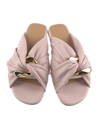 J.W. Anderson Leather Slides