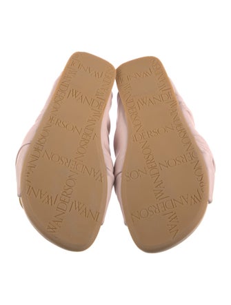 J.W. Anderson Leather Slides
