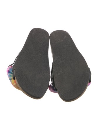 J.W. Anderson Leather Printed Slides