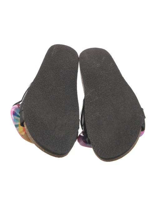 J.W. Anderson Leather Printed Slides