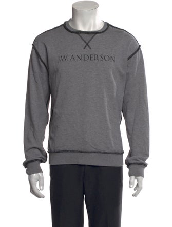J.W. Anderson Graphic Print Crew Neck Pullover