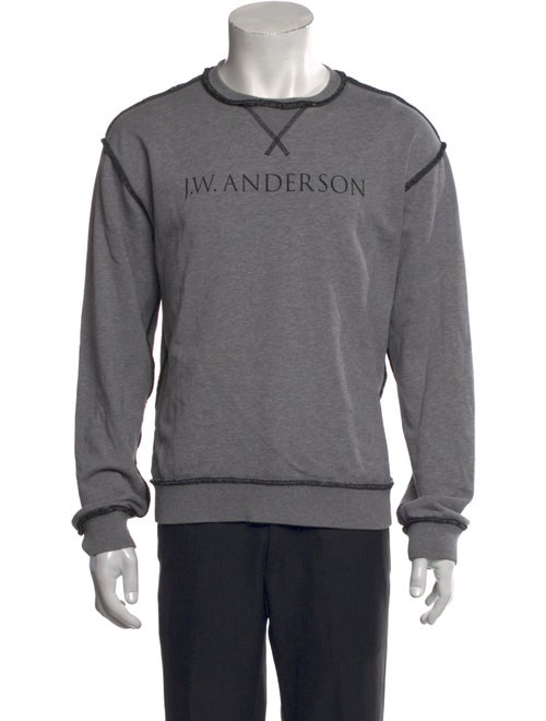 J.W. Anderson Graphic Print Crew Neck Pullover