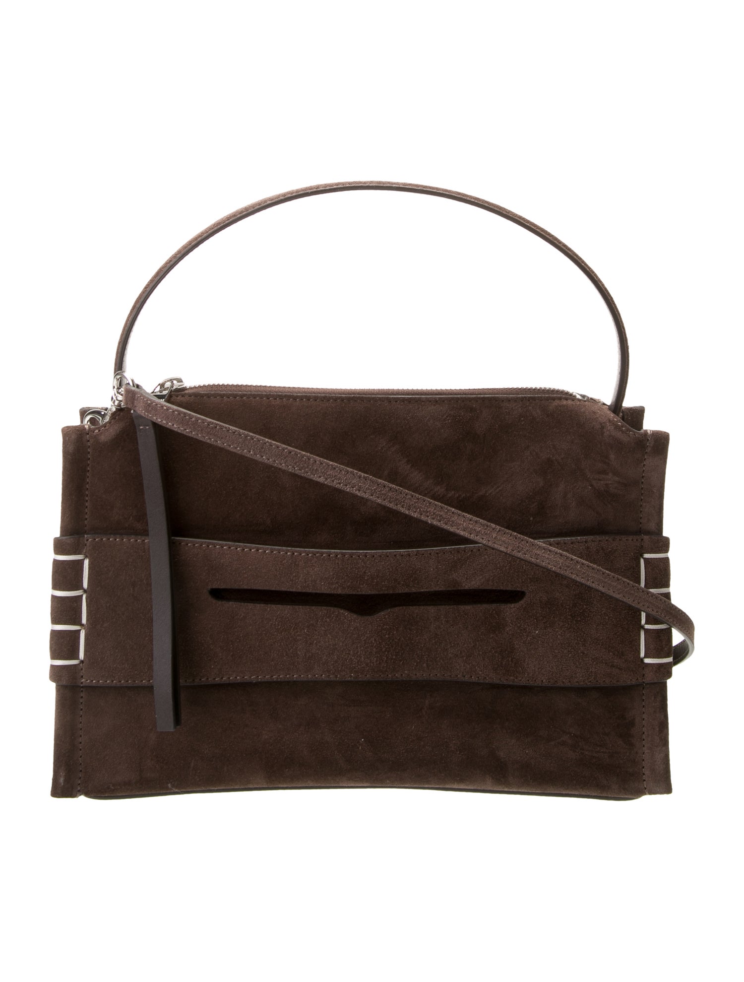 J.W. Anderson Suede Top Handle Bag