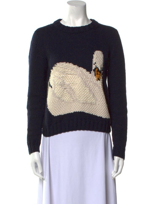 J.W. Anderson Wool Graphic Print Sweater