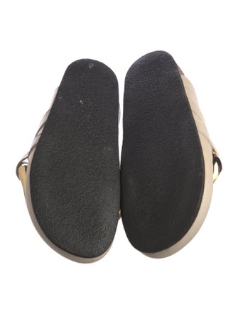 J.W. Anderson Leather Chain-Link Accents Mules