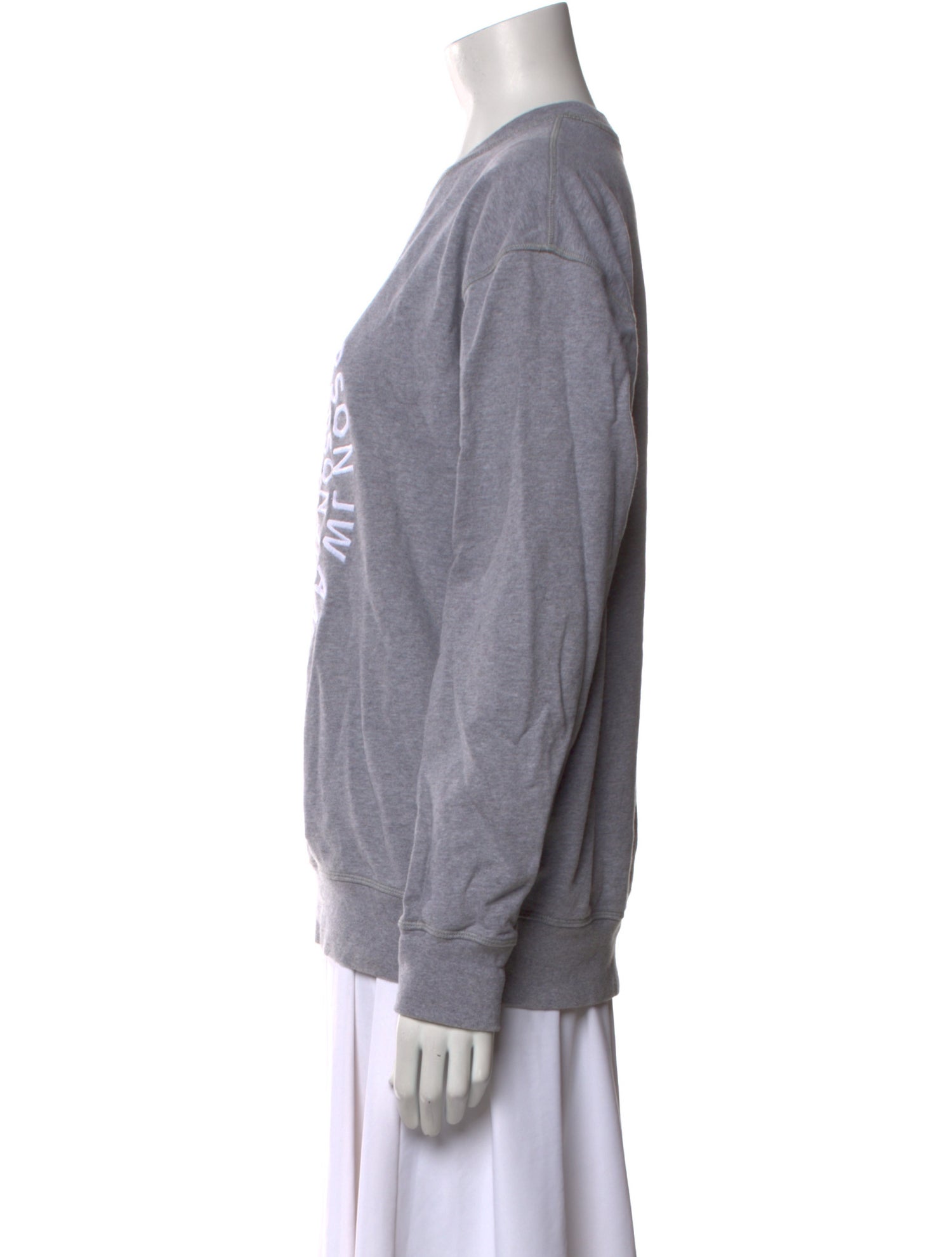 J.W. Anderson Graphic Print Crew Neck Sweater