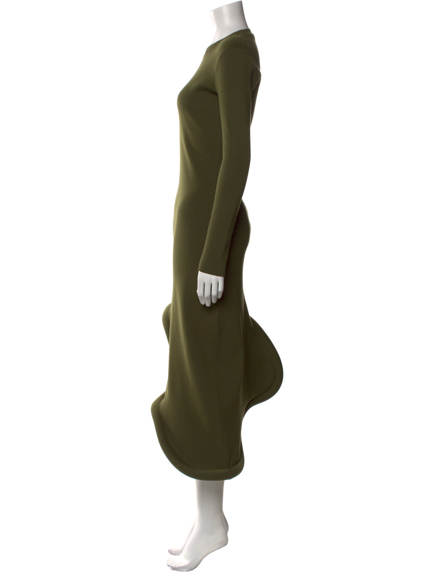 J.W. Anderson Crew Neck Long Dress