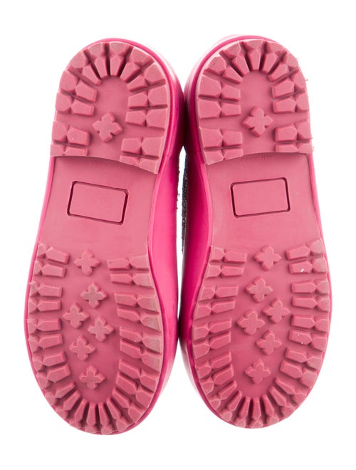 J.W. Anderson Glitter Colorblock Pattern Boots