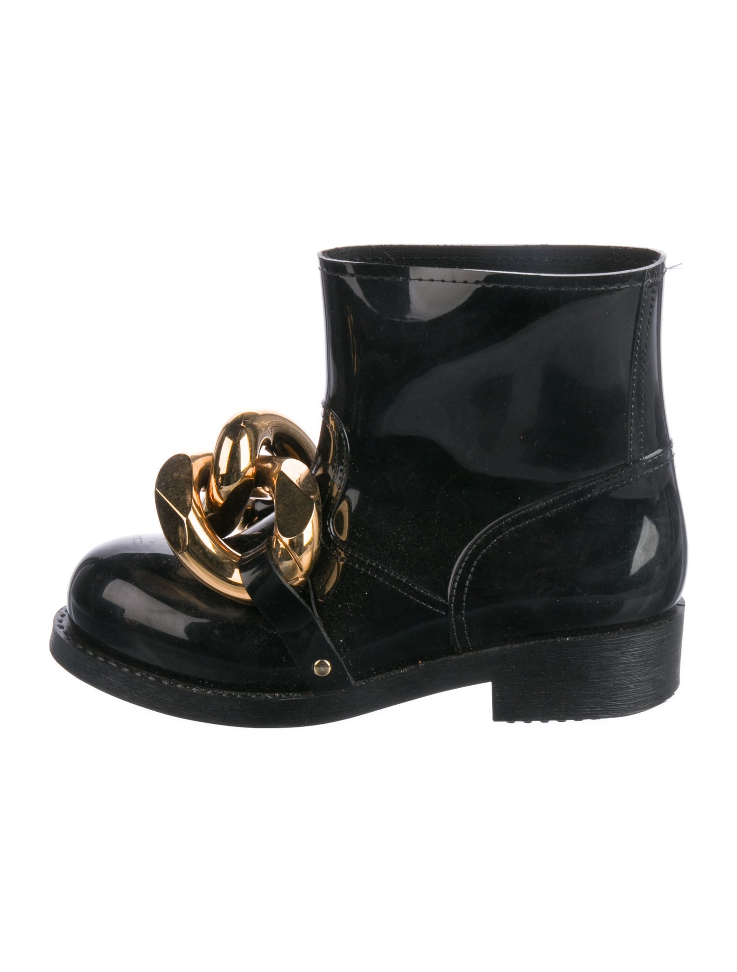 J.W. Anderson Rubber Chain-Link Accents Rain Boots