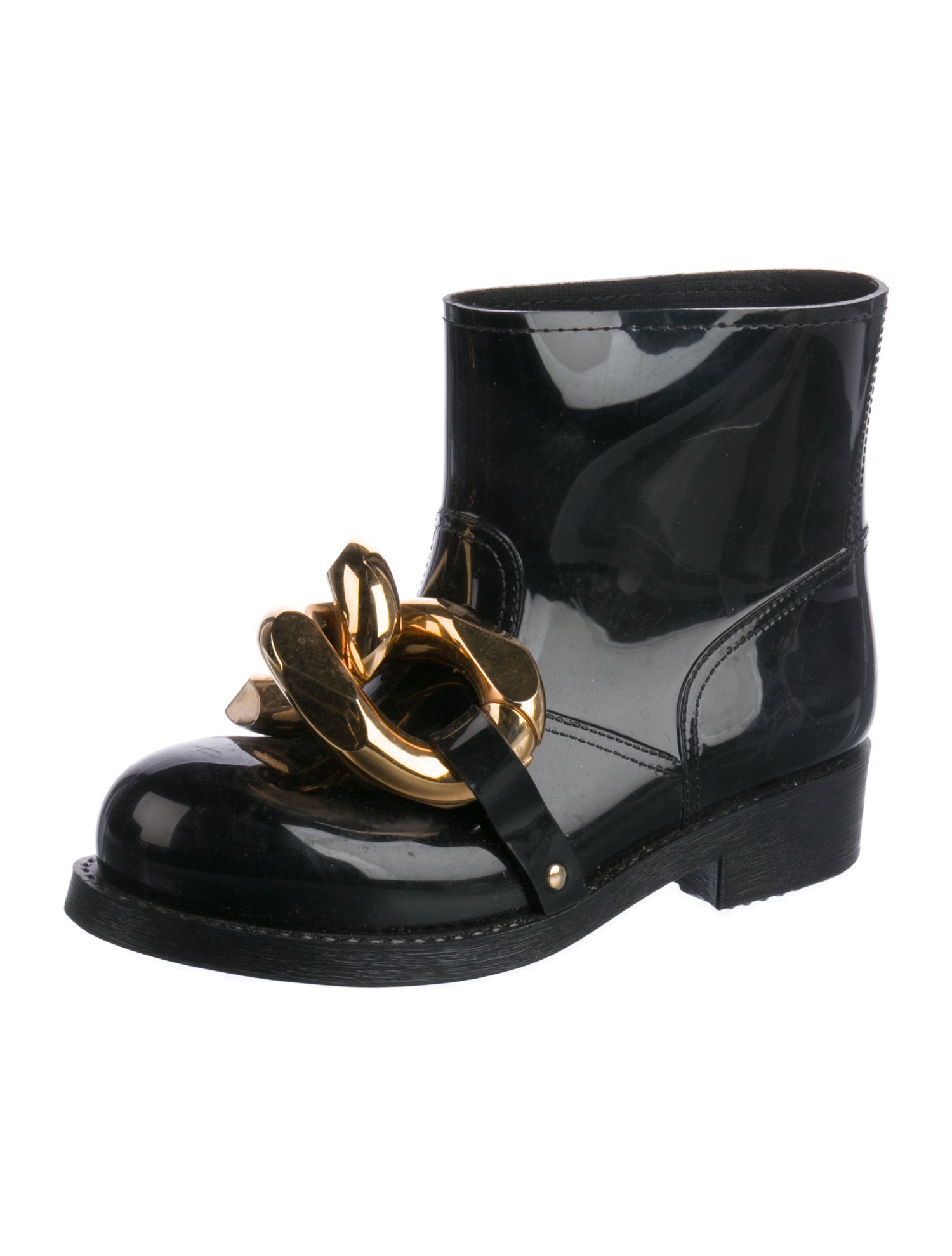J.W. Anderson Rubber Chain-Link Accents Rain Boots