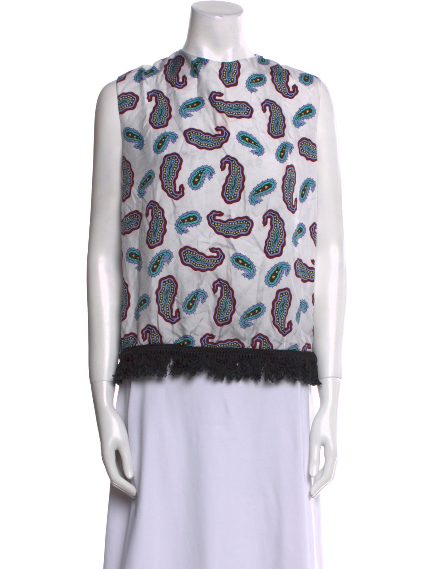 J.W. Anderson Silk Printed Blouse