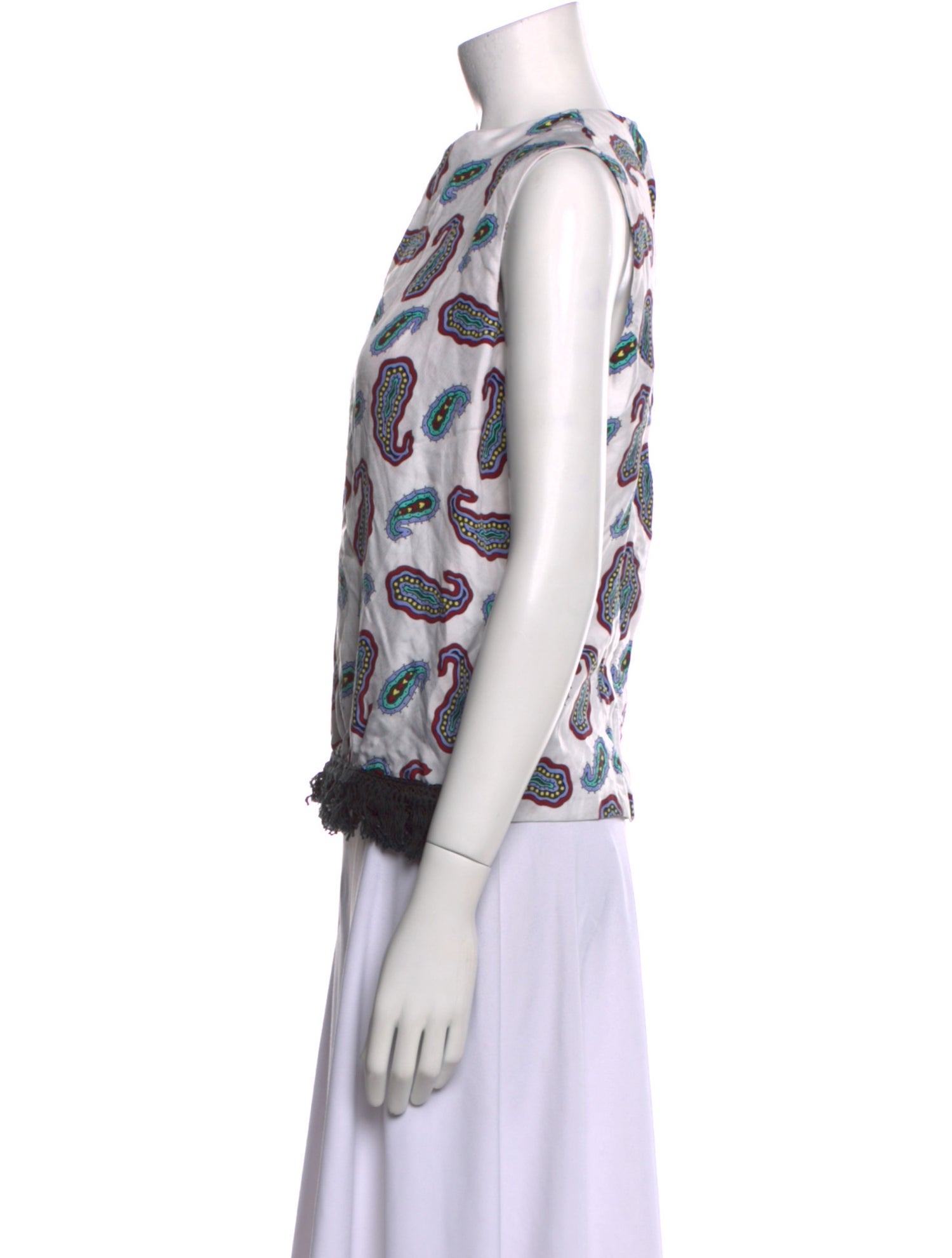 J.W. Anderson Silk Printed Blouse