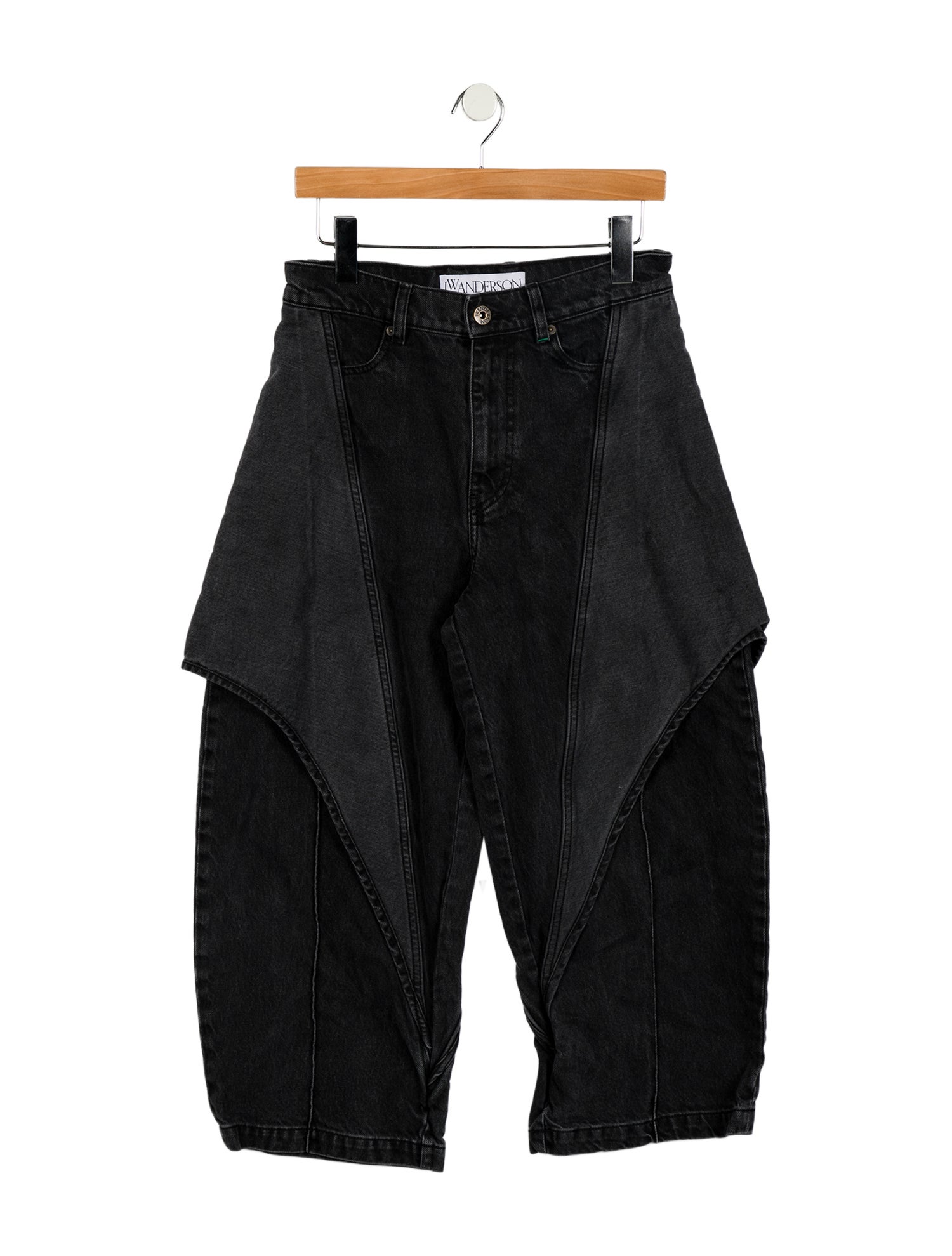 J.W. Anderson High-Rise Wide Leg Jeans
