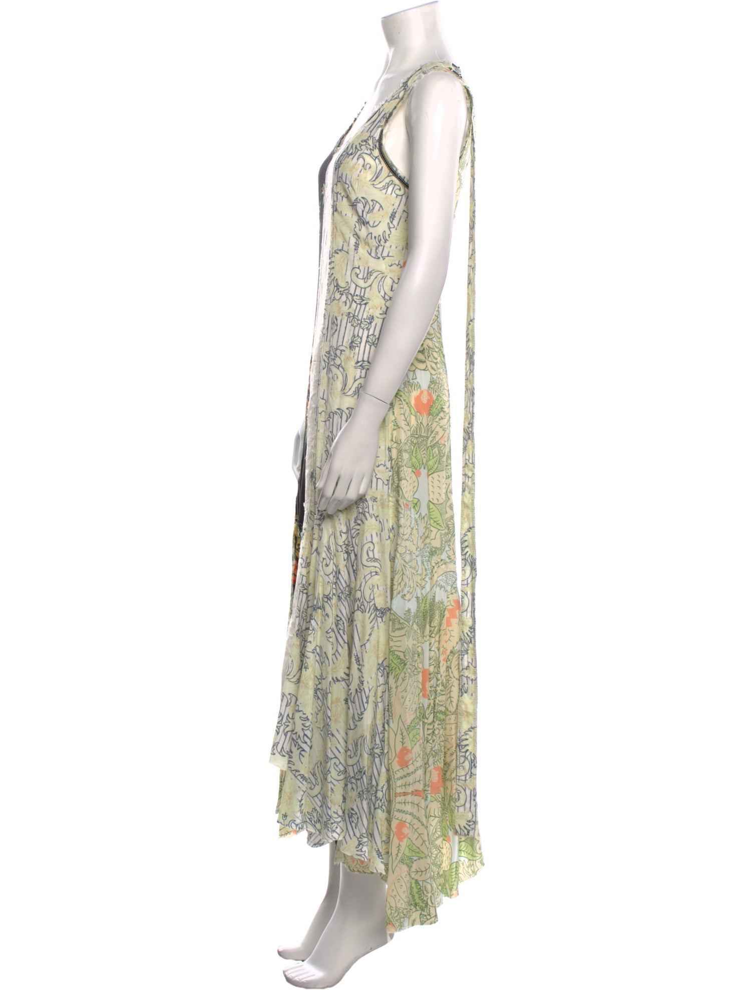 J.W. Anderson Printed Long Dress