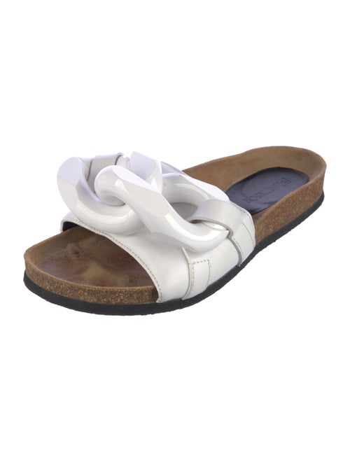 J.W. Anderson Leather Printed Slides