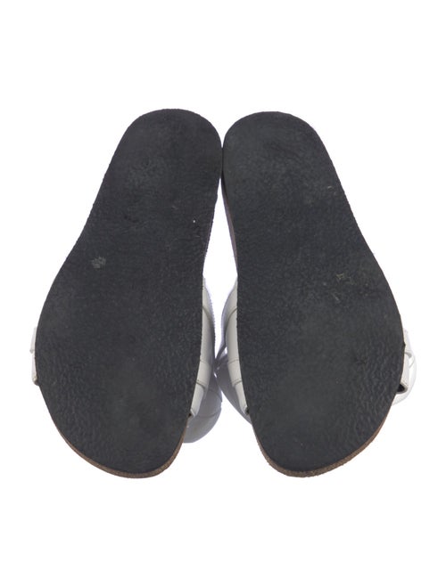 J.W. Anderson Leather Printed Slides