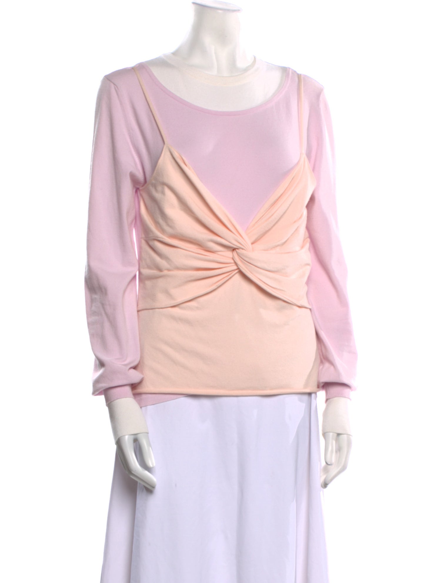 J.W. Anderson Cowl Neck Long Sleeve Sweatshirt