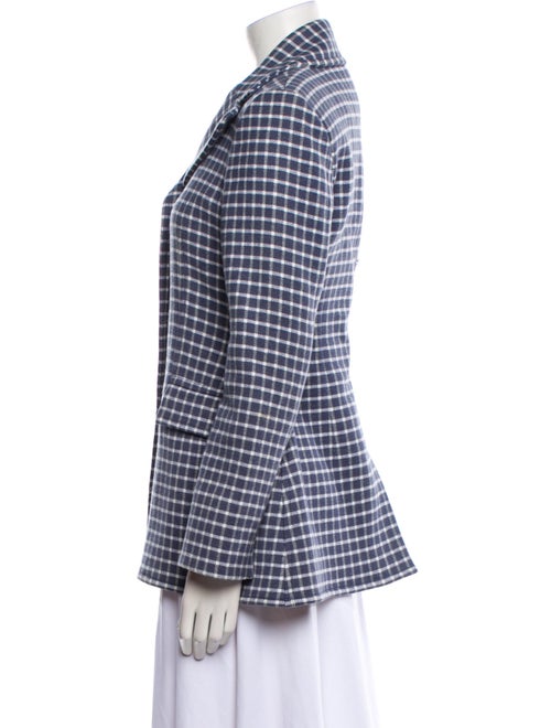 J.W. Anderson Wool Plaid Print Blazer