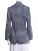 J.W. Anderson Wool Plaid Print Blazer