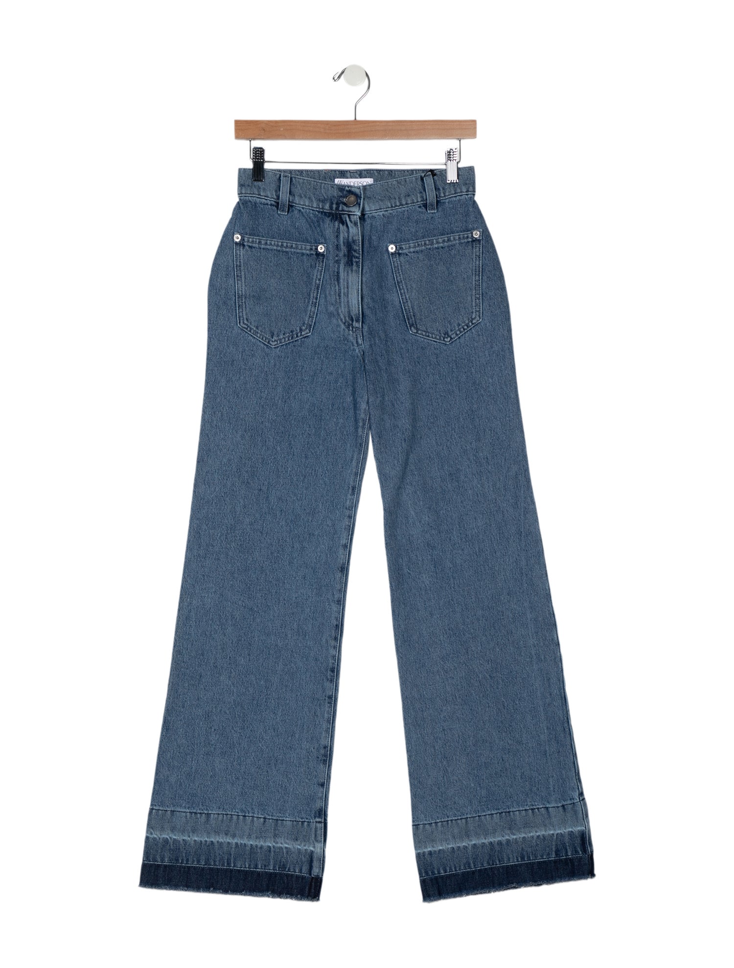 J.W. Anderson High-Rise Wide Leg Jeans