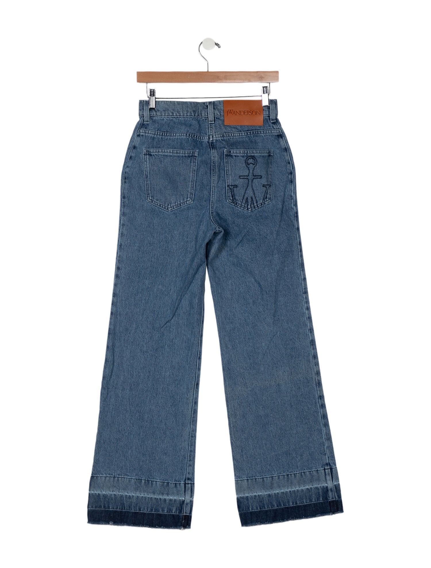 J.W. Anderson High-Rise Wide Leg Jeans
