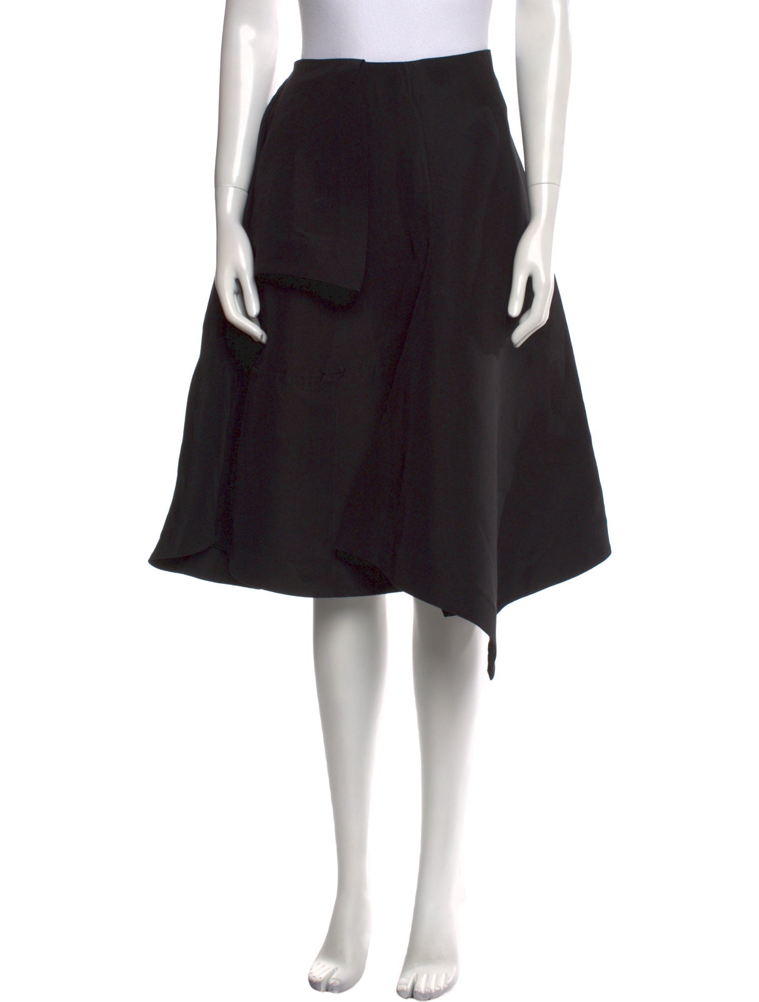 J.W. Anderson Pleated Accents Midi Length Skirt