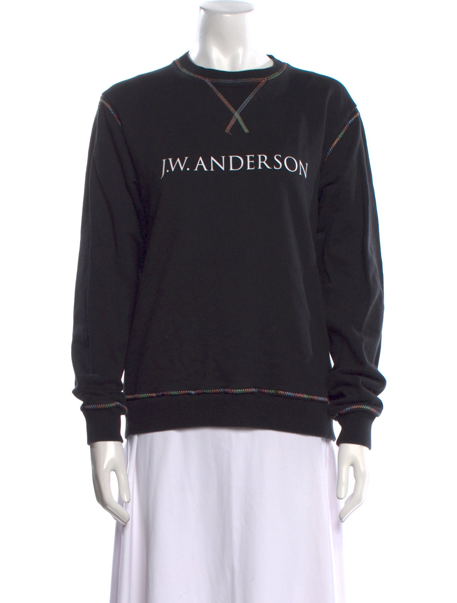 J.W. Anderson Graphic Print Crew Neck Sweatshirt