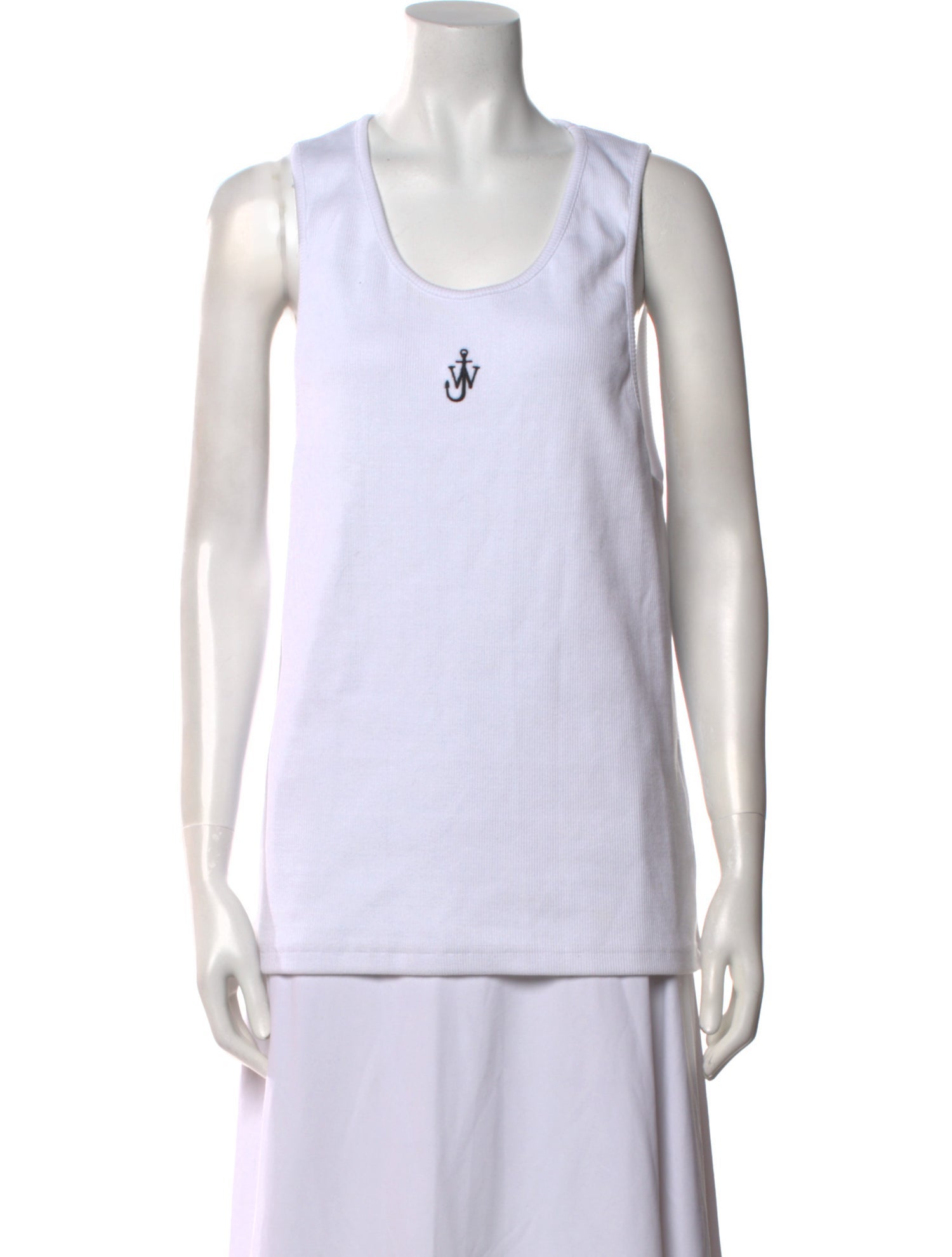 J.W. Anderson Scoop Neck Sleeveless Top