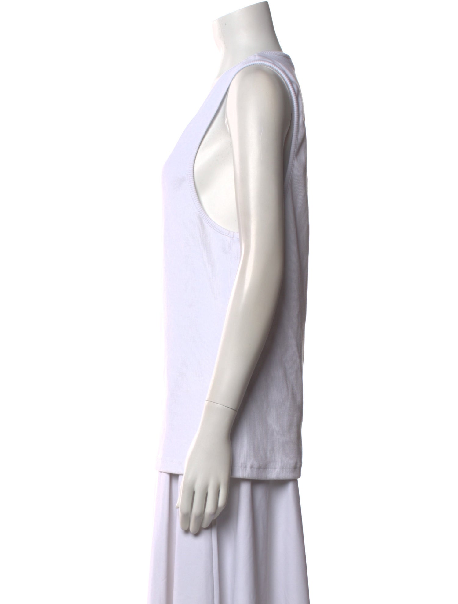 J.W. Anderson Scoop Neck Sleeveless Top