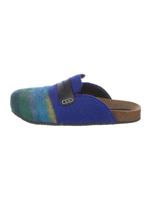 J.W. Anderson Felt Colorblock Pattern Slippers