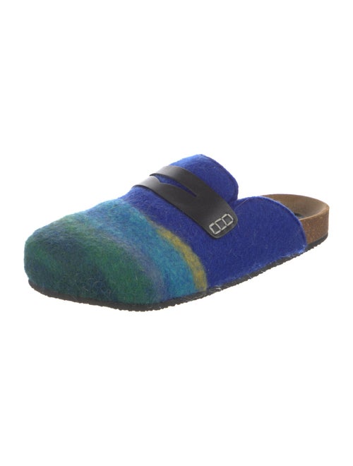 J.W. Anderson Felt Colorblock Pattern Slippers